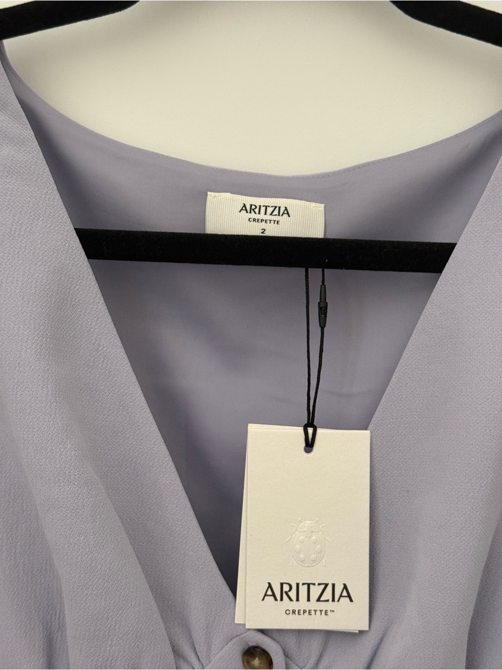 Aritzia Pagoda Dress Crepette - Picture 5 of 7